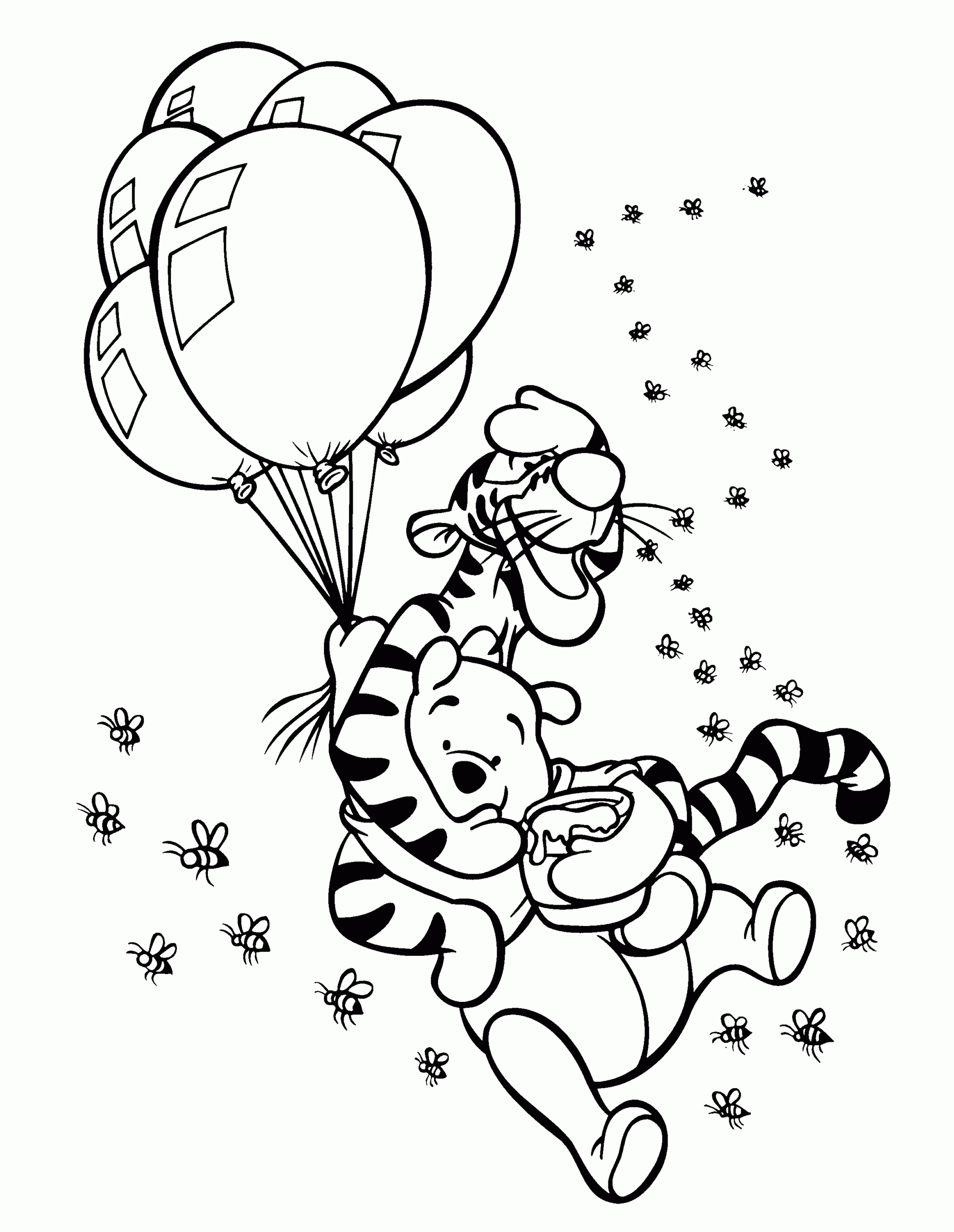 Coloring Page Winnie The Pooh Coloring Pages 61