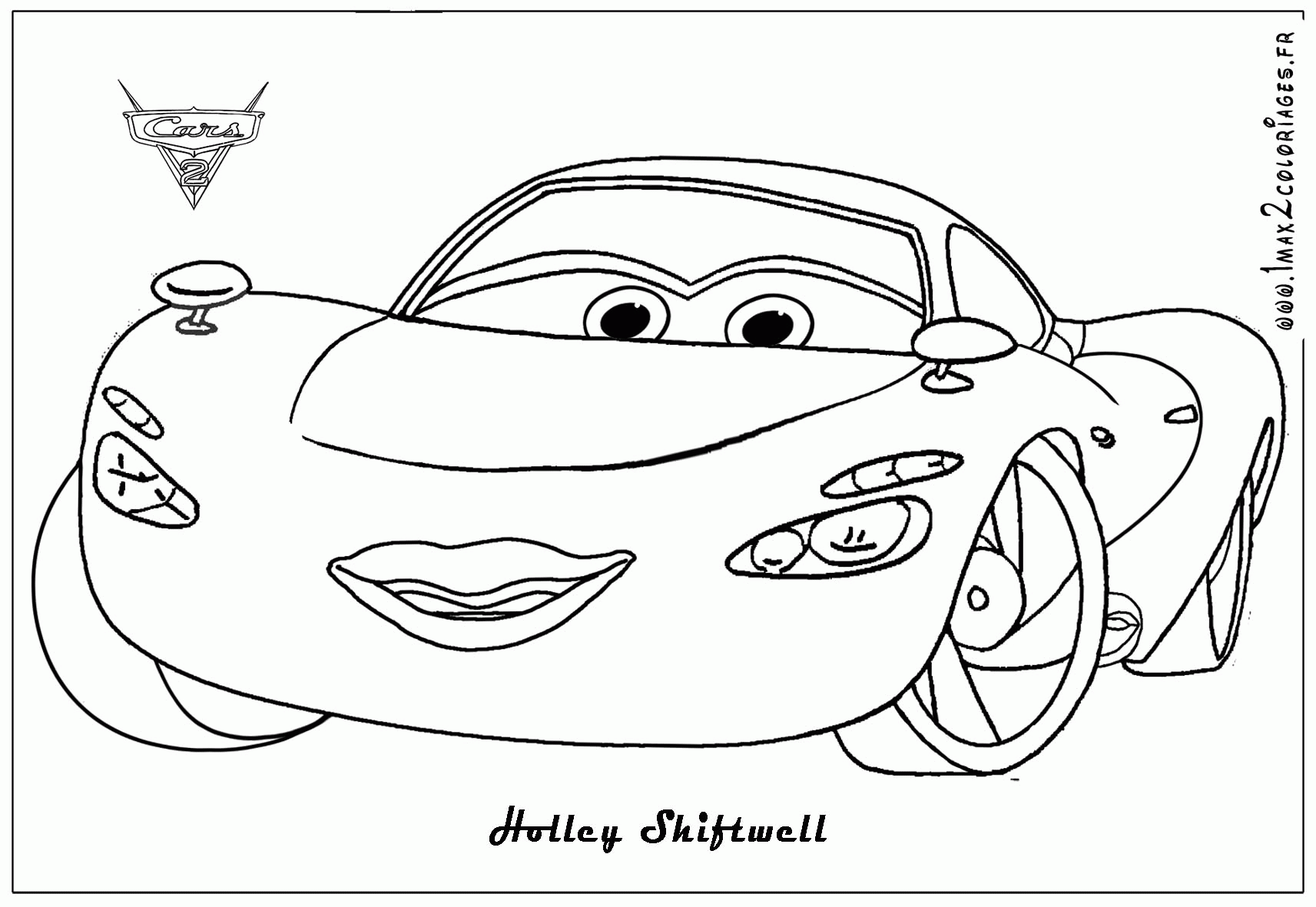 Coloring Pages ALL CARS 2 Coloring Home