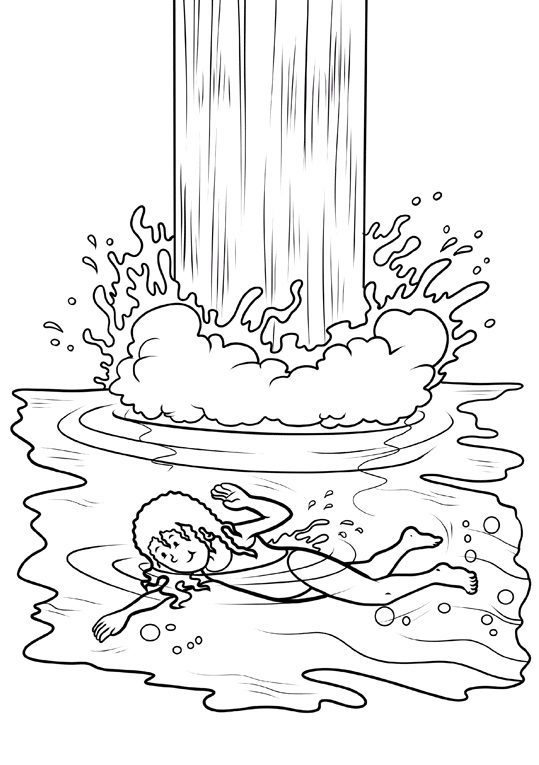 Coloring Pages For Preschoolers Splash Water Book For Kids 