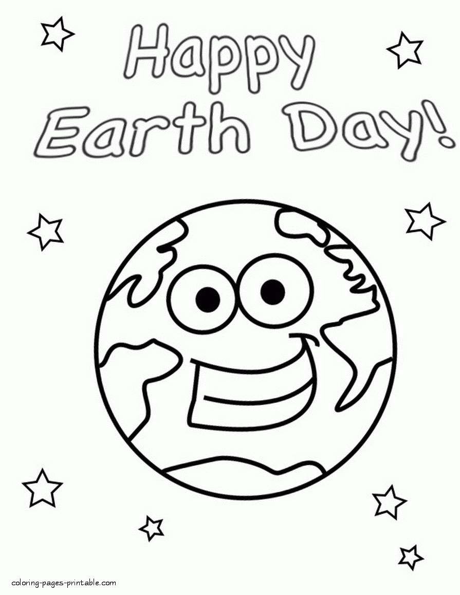 Coloring Pages For Toddlers Earth Day COLORING PAGES PRINTABLE COM