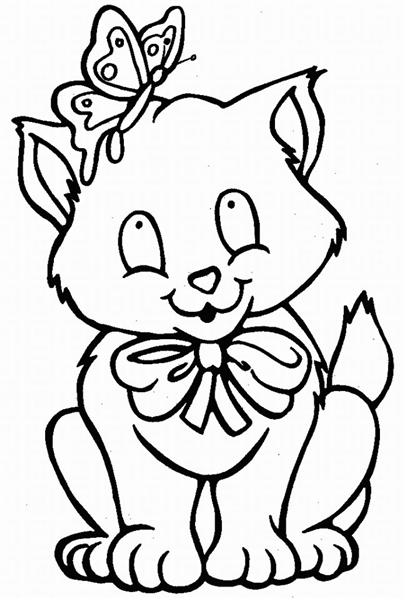 Coloring Pages Fun Cat Coloring Pages