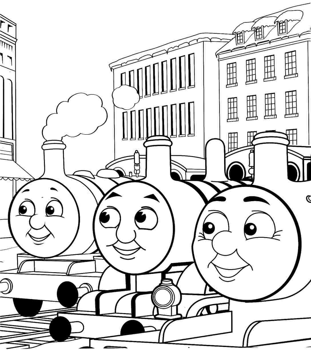 Coloring Pages Of Thomas The Train Thomas The Train Coloring Pages Diesel
