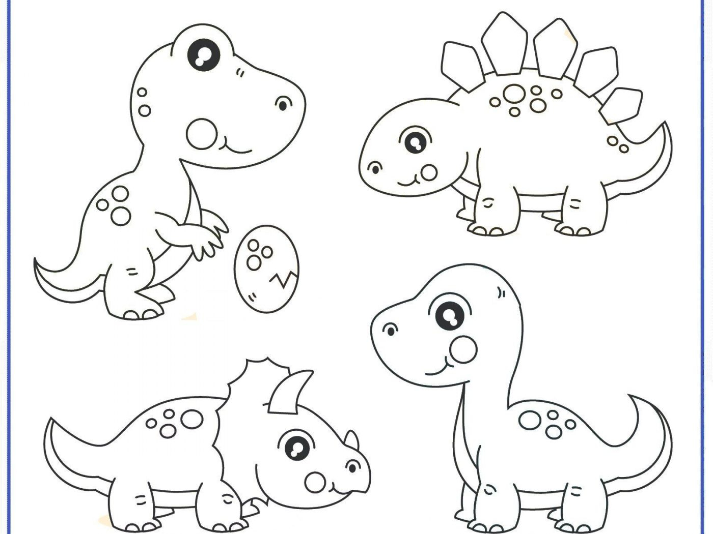 Coloring Pages Printable Dinosaur Coloring Pages Dinosaurg Pictures