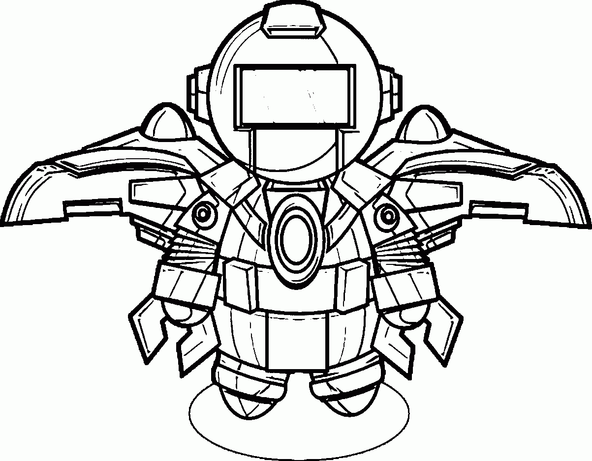 Coloring Pages Robot Coloring Home