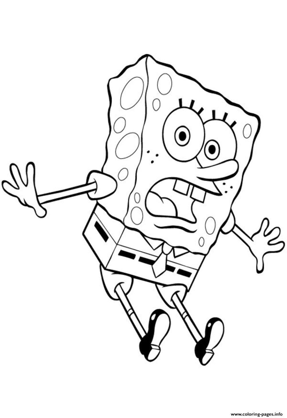 Coloring Pages Spongebob For Kidsf5ef Coloring Pages Printable