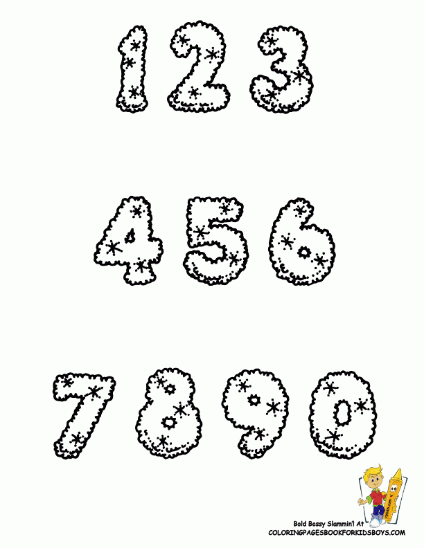 Coloring Pages With Numbers Coloring Home