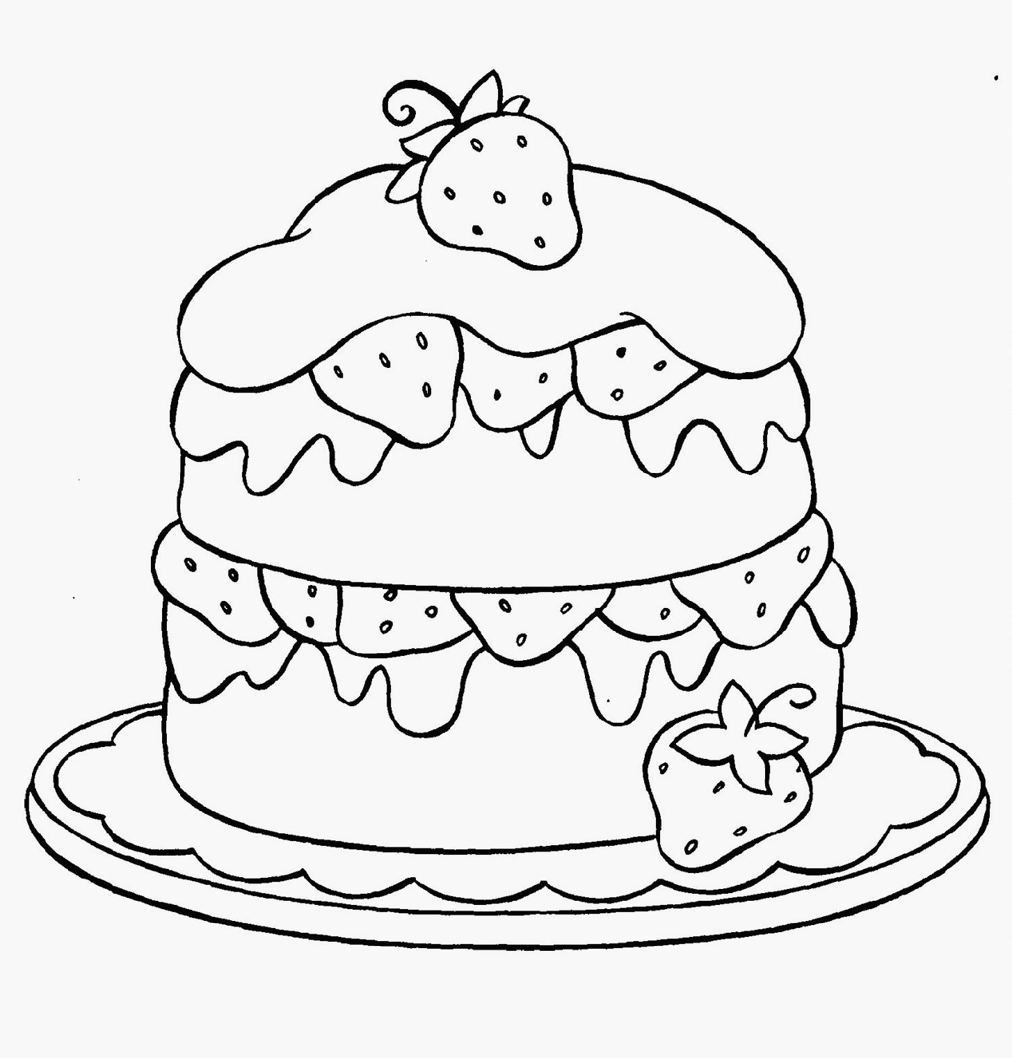 Cupcake Printable Coloring Pages Coloring Home