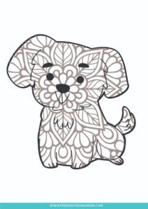 Cute Animal Shapes Coloring Pages Printable For Adults And Kids
