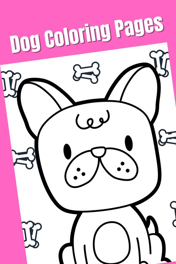 Cute Dog Coloring Pages