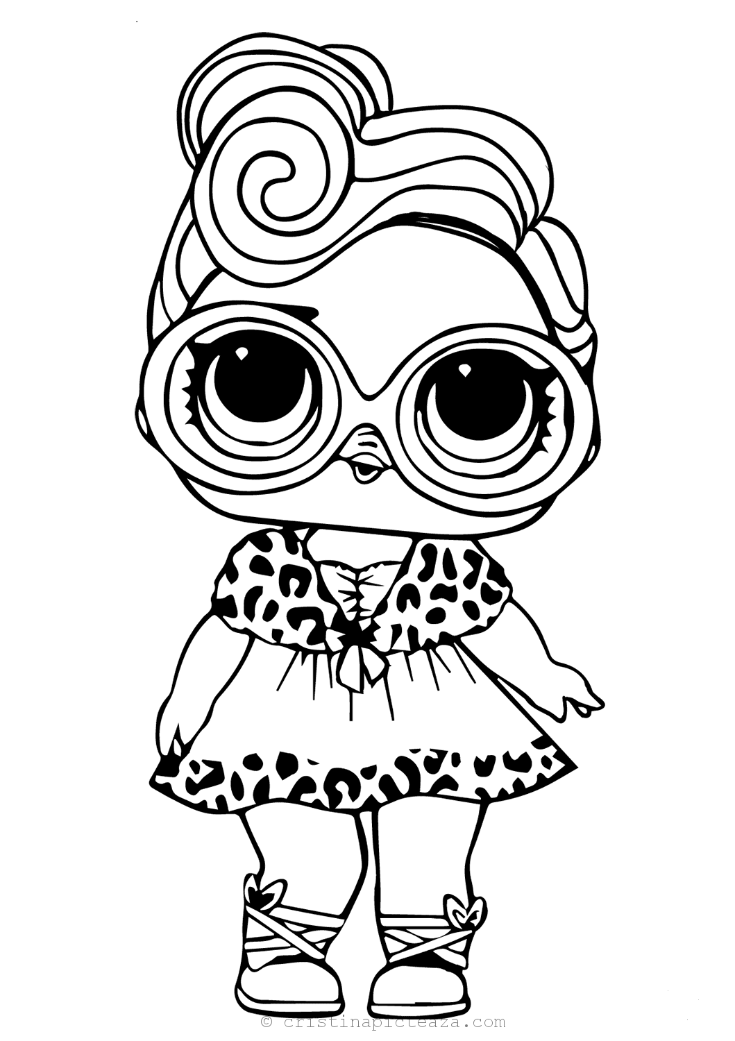 Cute Lol Doll Coloring Pages Coloring Pages