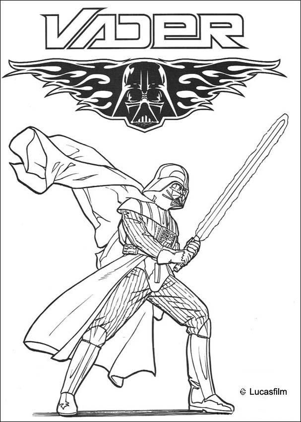 Darth Vader Coloring Pages Coloring Home