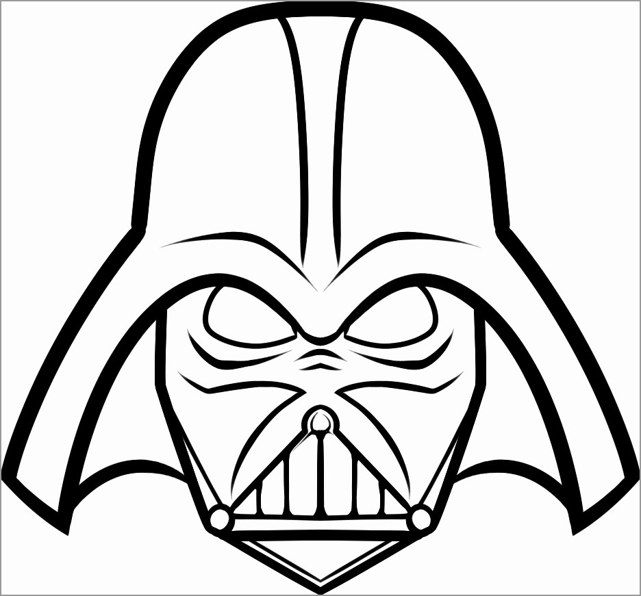 Darth Vader Coloring Pages ColoringBay