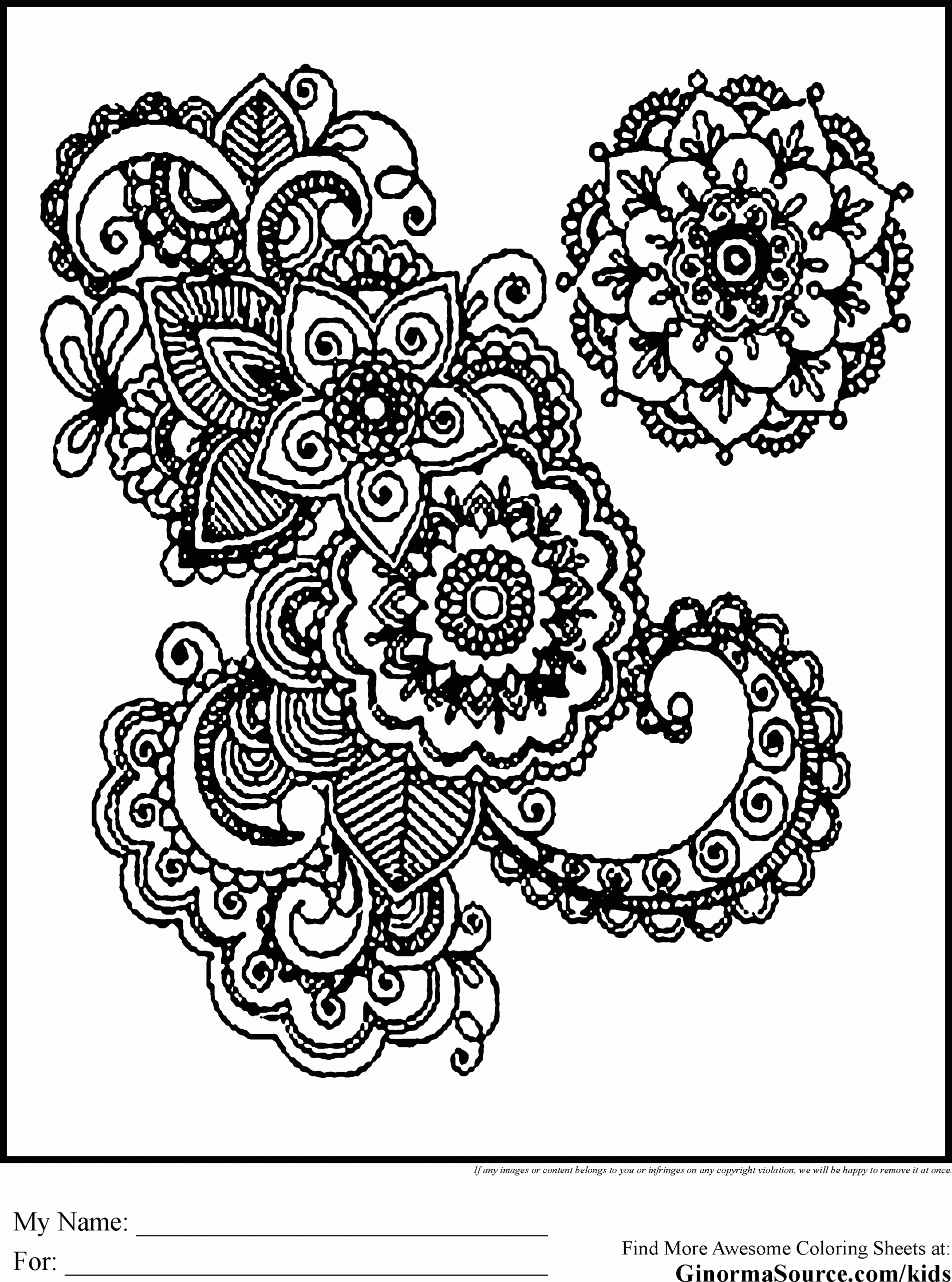 Detailed Coloring Pages For Adults Coloring Home