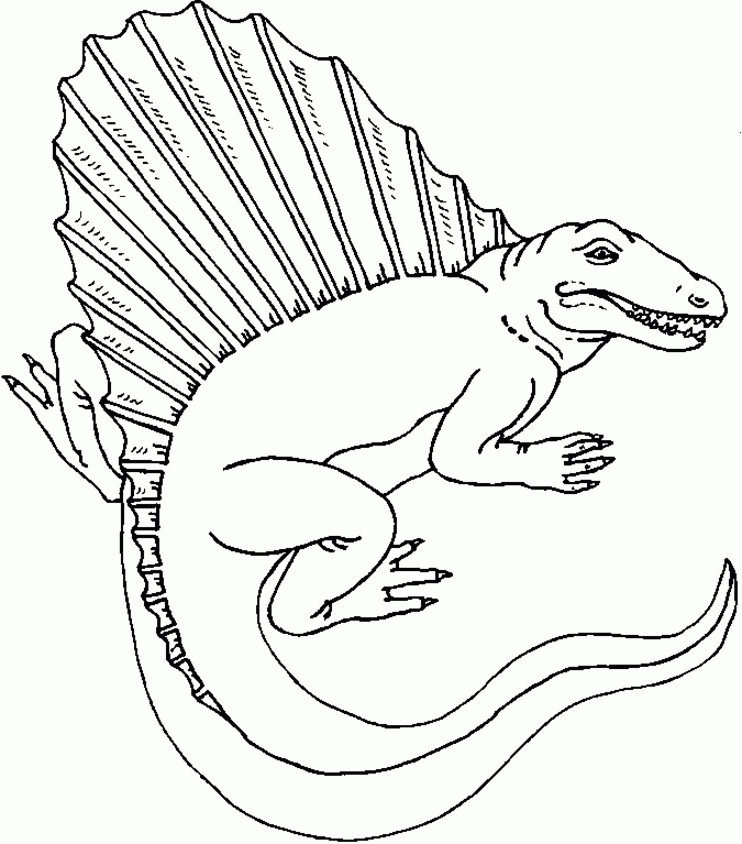 Dinosaur Coloring Pages Kids Coloring Home
