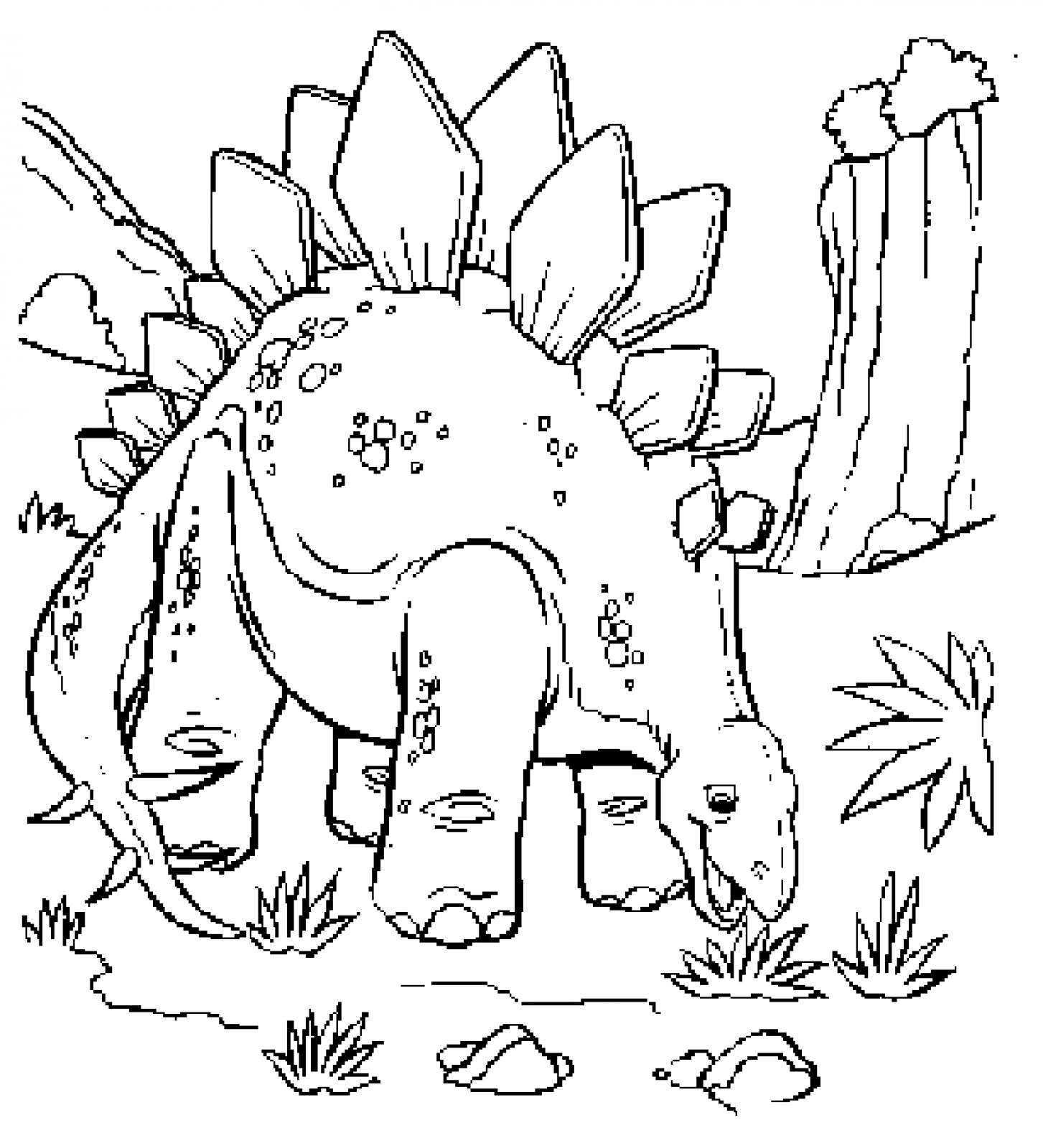 Dinosaur Printable Coloring Pages Free Coloring Home