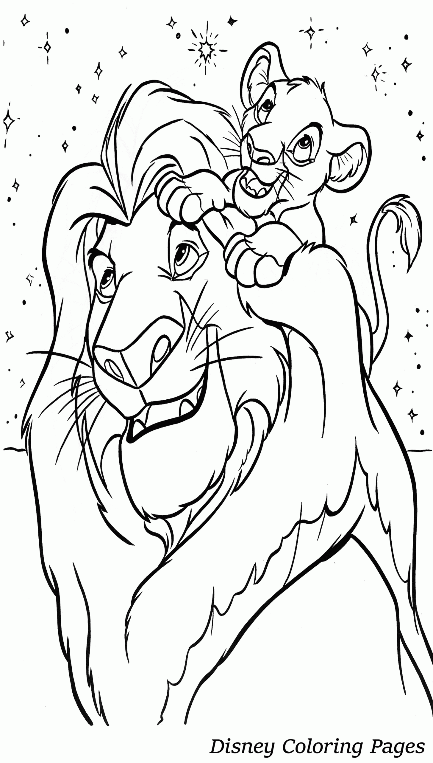 Disney Coloring Pages Pdf Coloring Home
