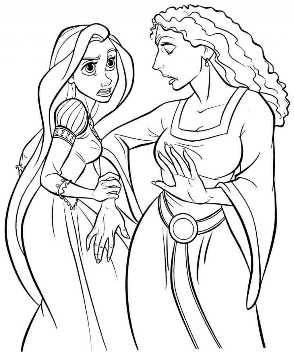 Disney Princess Rapunzel Coloring Pages At GetColorings Free 