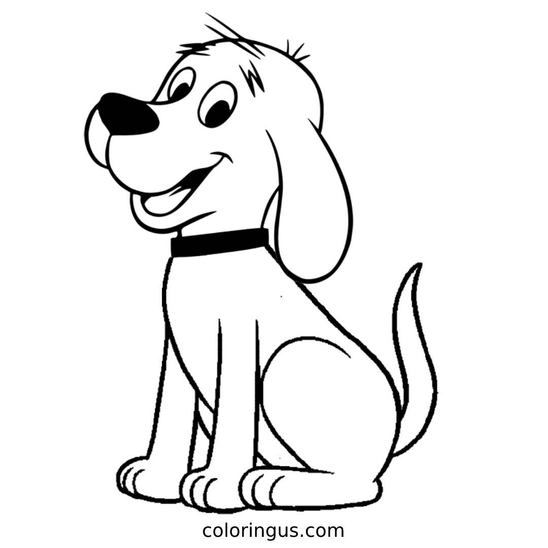 Dog Free Printable Dog Coloring Pages