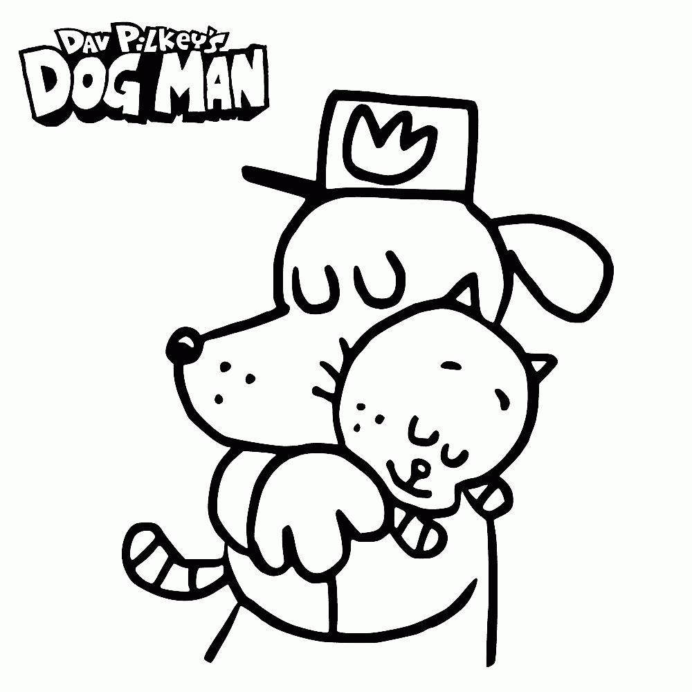 Dogman Coloring Pages Pdf Free Coloringfolder