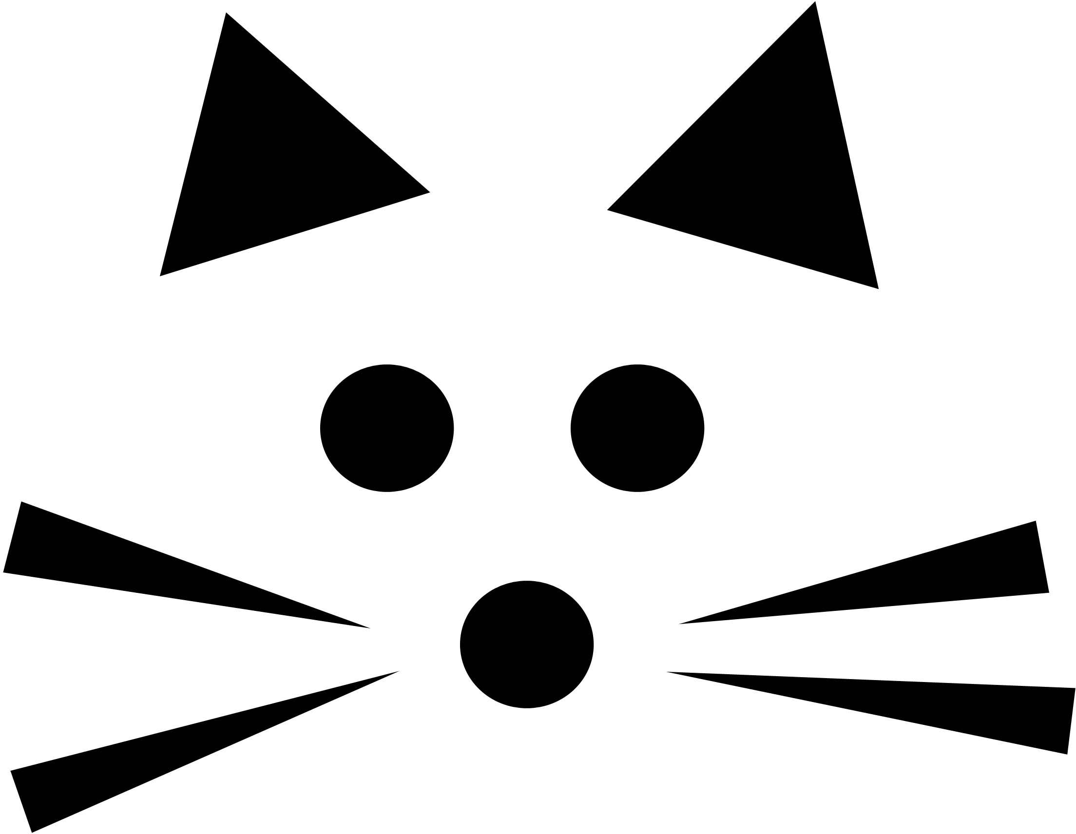 Easy kitty Pumpkin Face Free Pumpkin Carving Template 9st Street