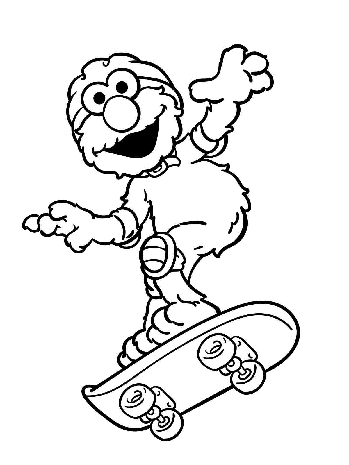 Elmo Coloring Pages