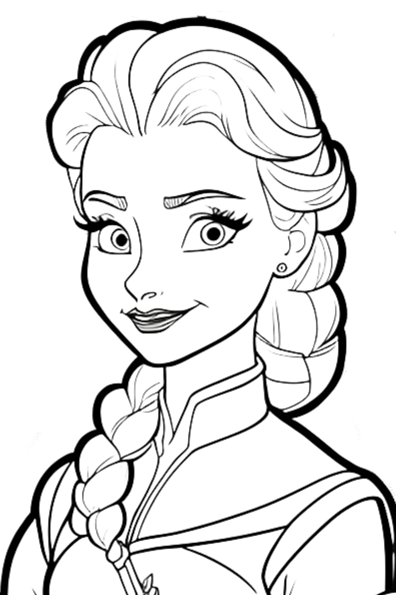 Elsa Coloring Pages Creativitycolor