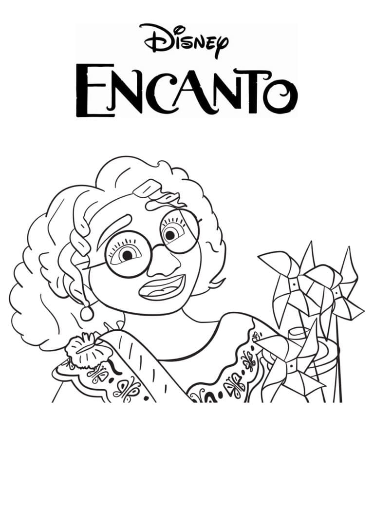 Encanto Coloring Pages Coloring Home