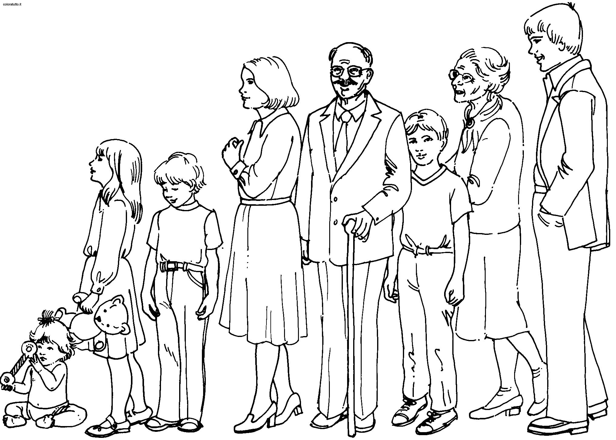 Family Coloring Pages Coloring Kids Coloring Kids