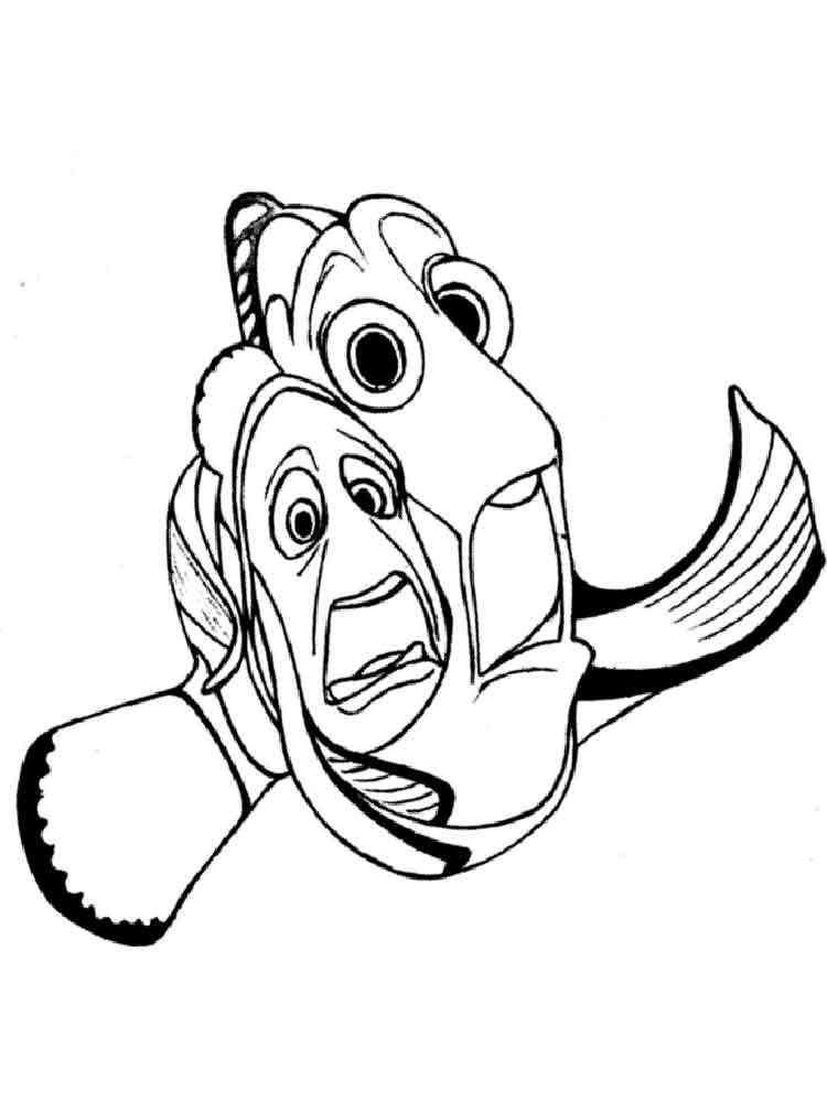 Finding Nemo Coloring Pages