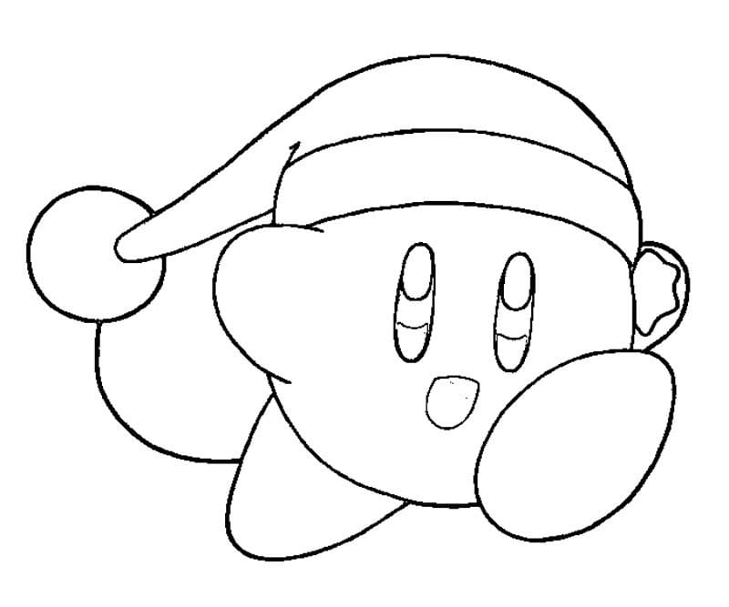 Fire Kirby Coloring Page Free Printable Coloring Pages For Kids