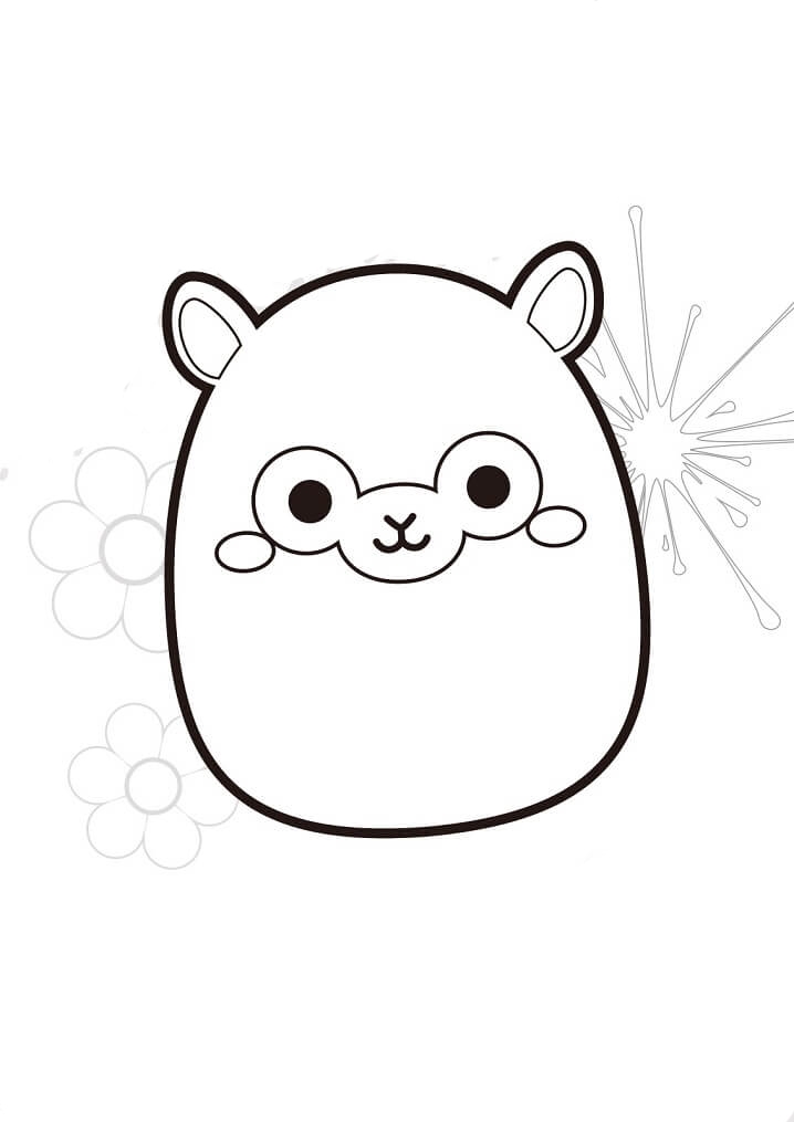 Francis Squishmallows Coloring Page Free Printable Coloring Pages For 