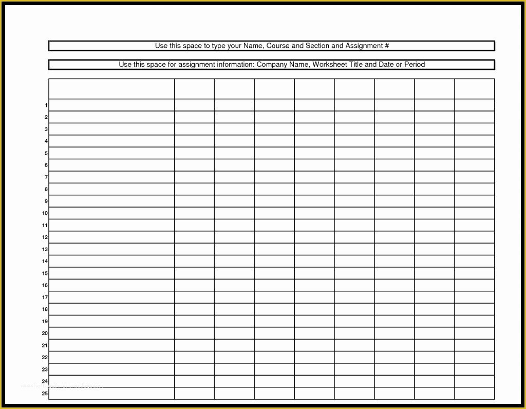 Free Blank Spreadsheet Templates Of Free Printable Blank Charts Chart 5 
