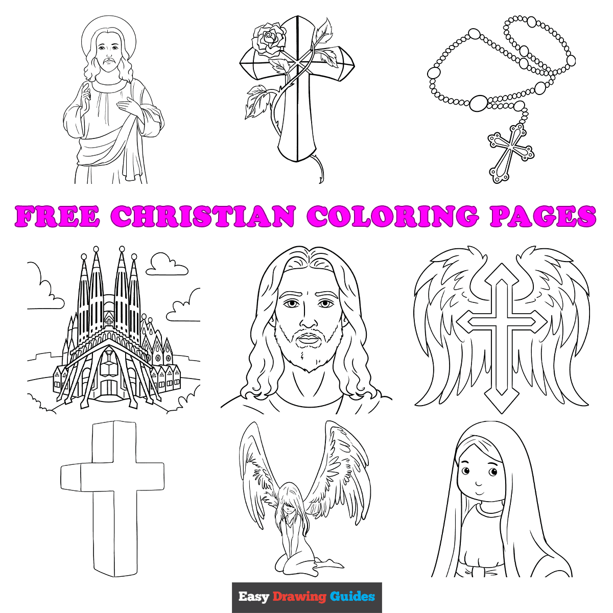 Free Christian Coloring Pages For Kids