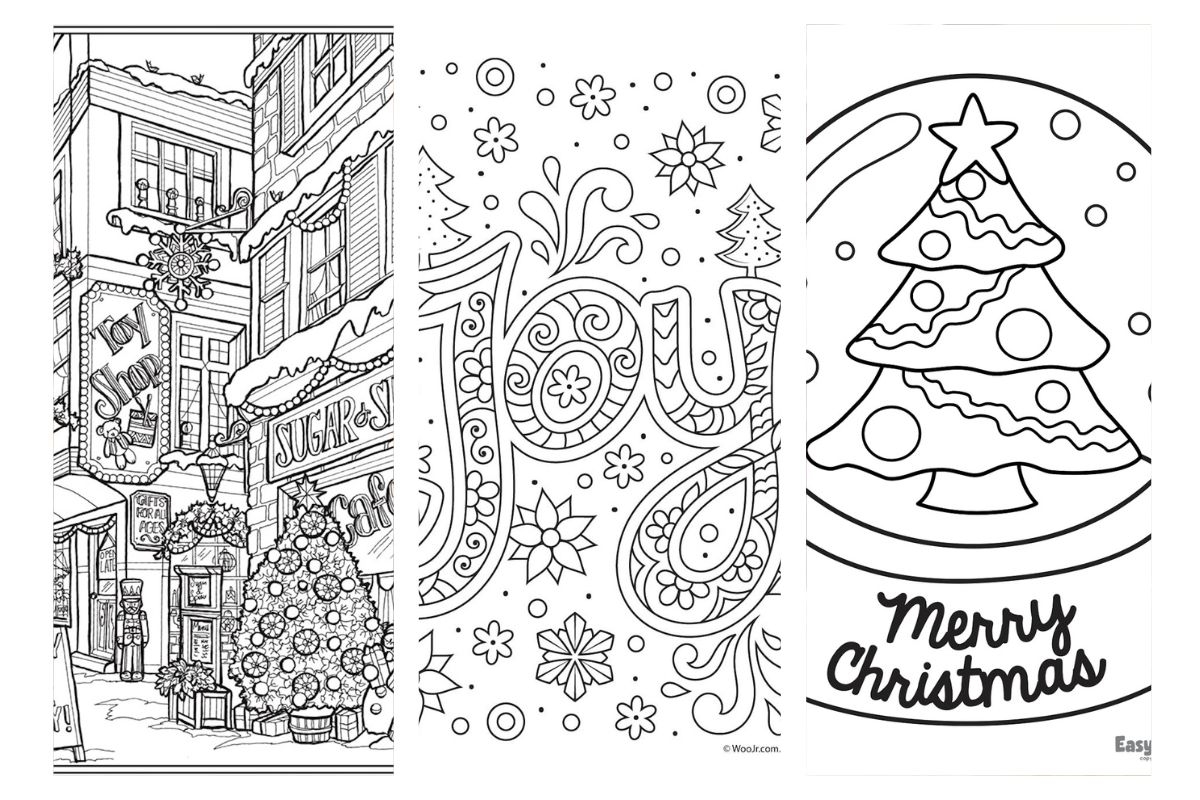 Free Christmas Coloring Pages Mom Life Made Easy Worksheets Library