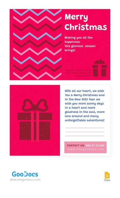 Free Christmas PostCard Templates In Google Docs Google Sheets