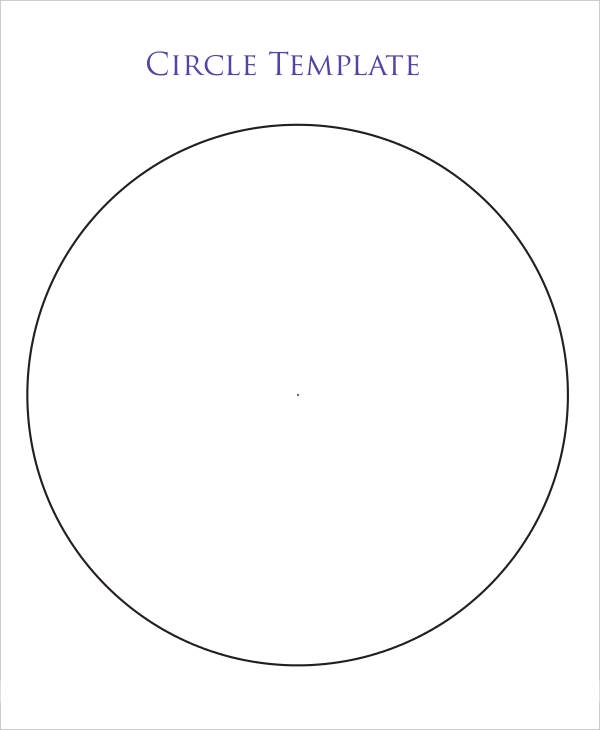 Free Circle Template Printable