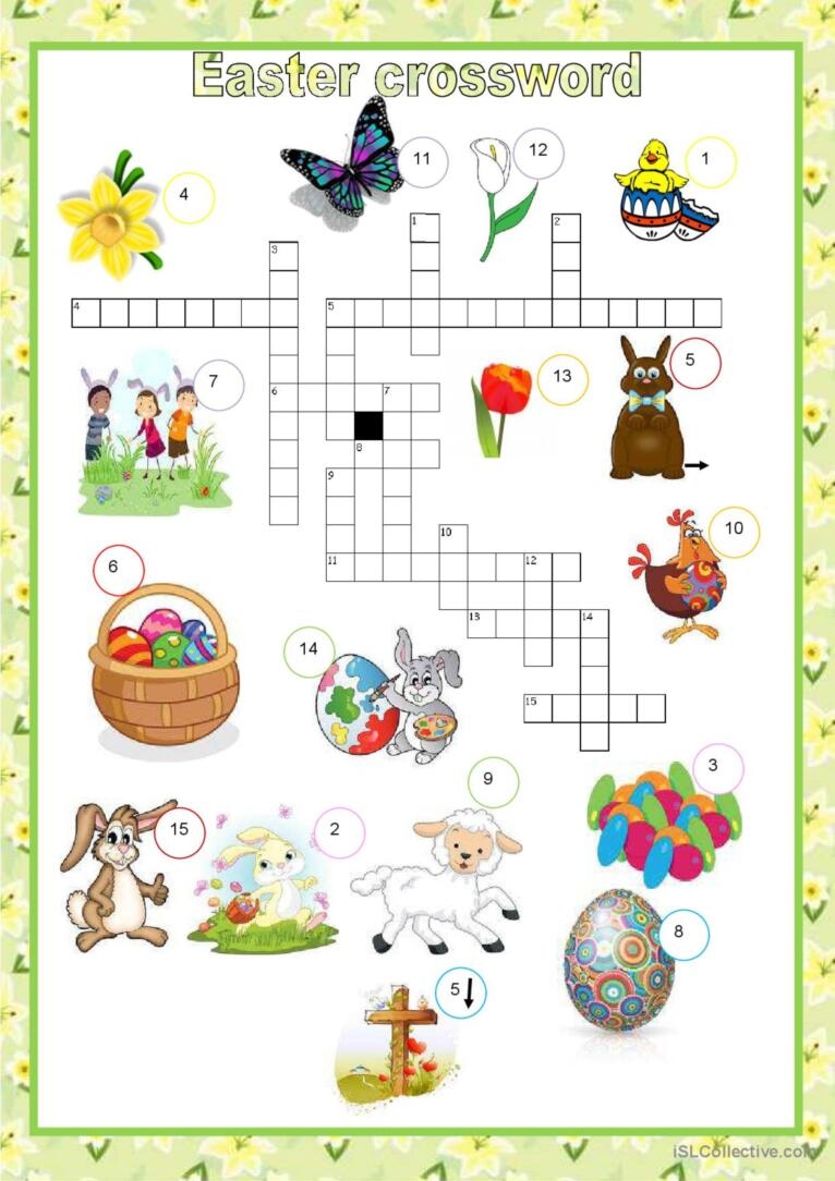 Free Easter Crosswords Download Free Easter Crosswords Png Images 