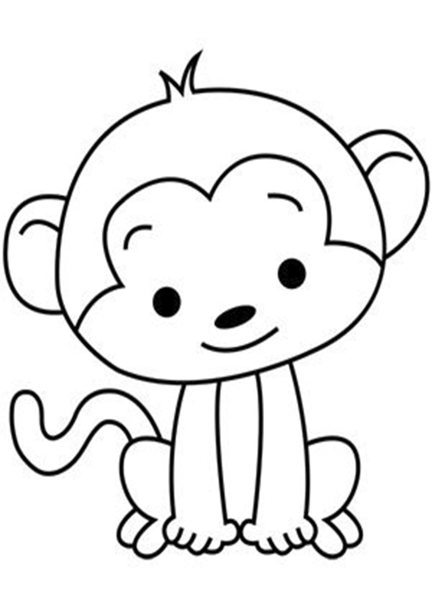 Free Easy To Print Baby Animal Coloring Pages Tulamama