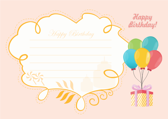 Free Editable And Printable Birthday Card Templates