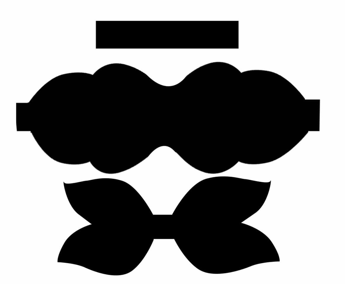 Free Hair Bow Template Printable Printable Templates