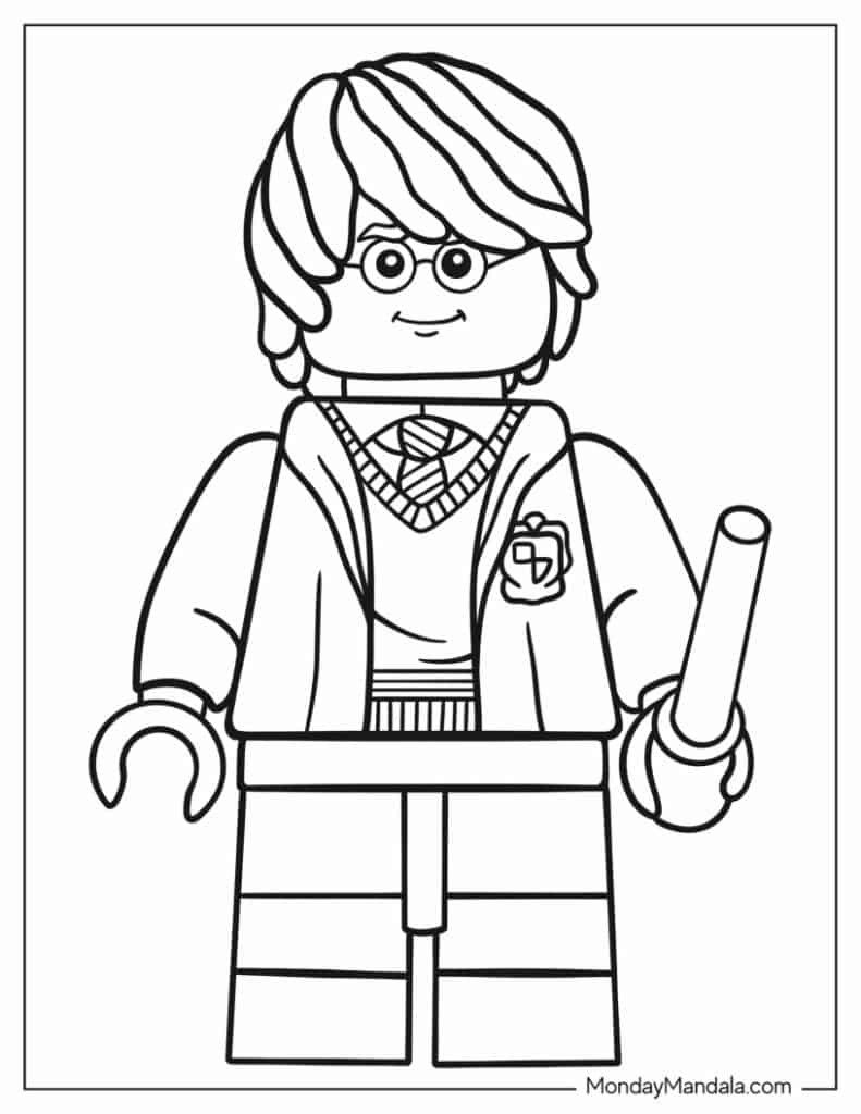 Free LEGO Coloring Pages For Download Printable PDF 43 OFF