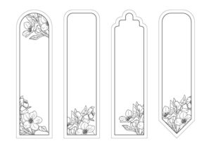 Free Printable Bookmark Template - Elmo Coloring Sheets