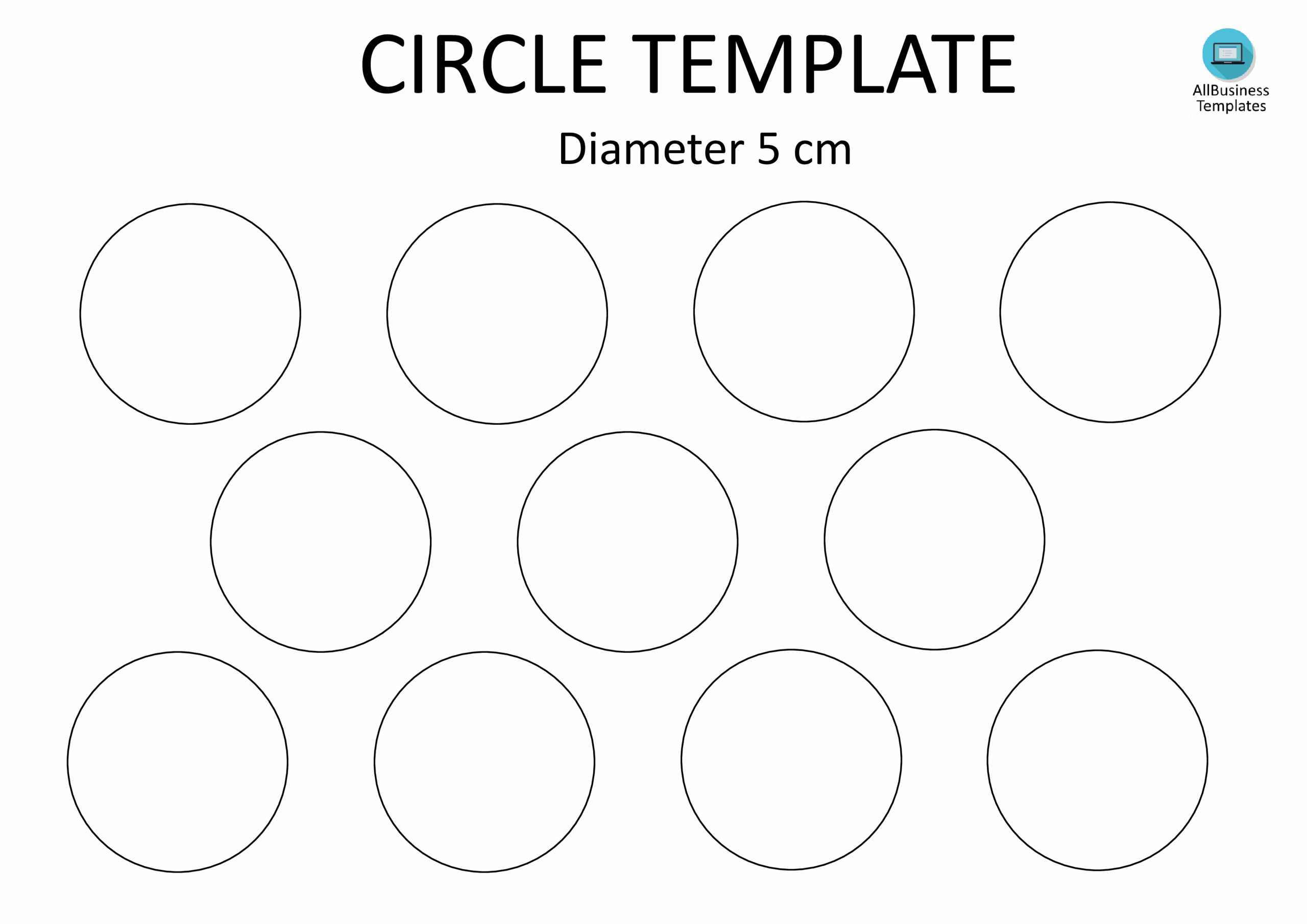 Free Printable Circle Template