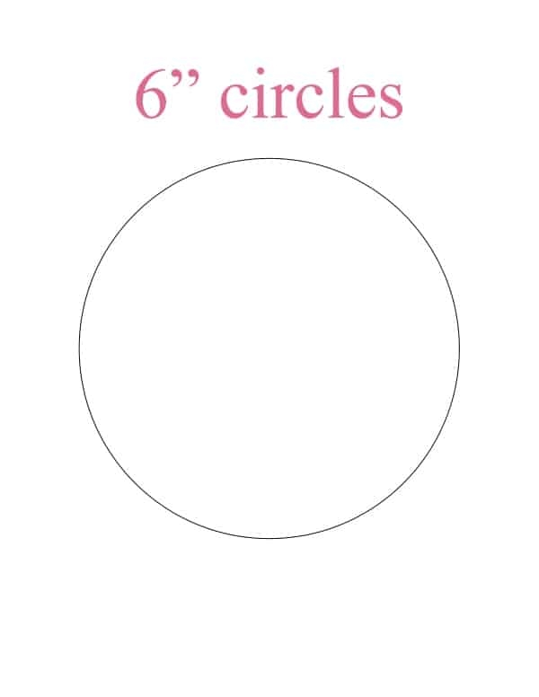 Free Printable Circle Templates Stencils Large Medium Small