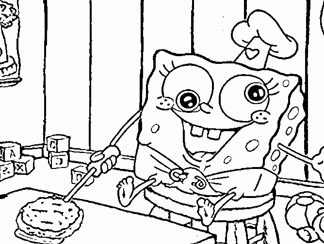 Free Printable Coloring Pages Cool Coloring Pages Spongebob Coloring 