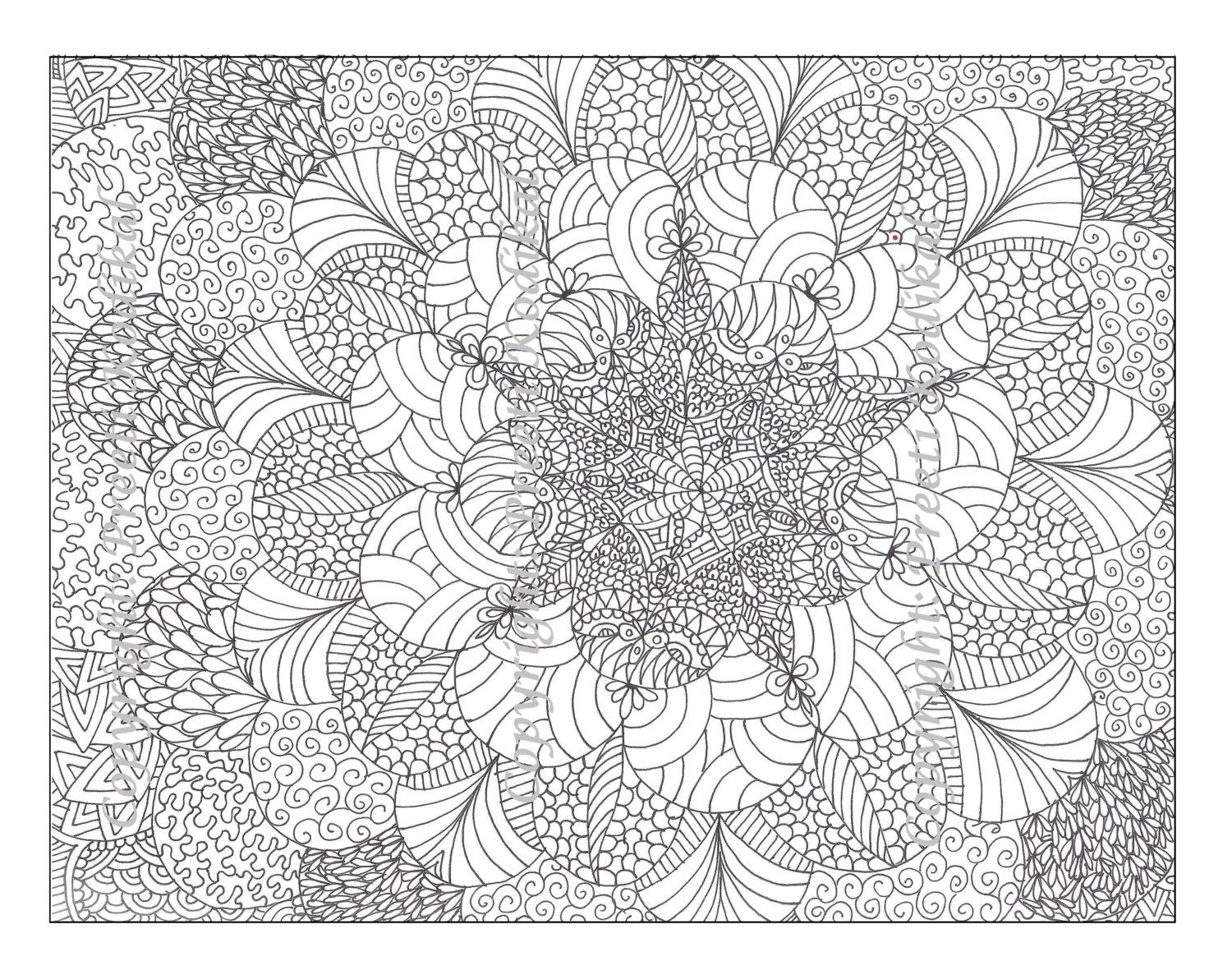 Free Printable Coloring Pages For Adults Abstract Download Free 