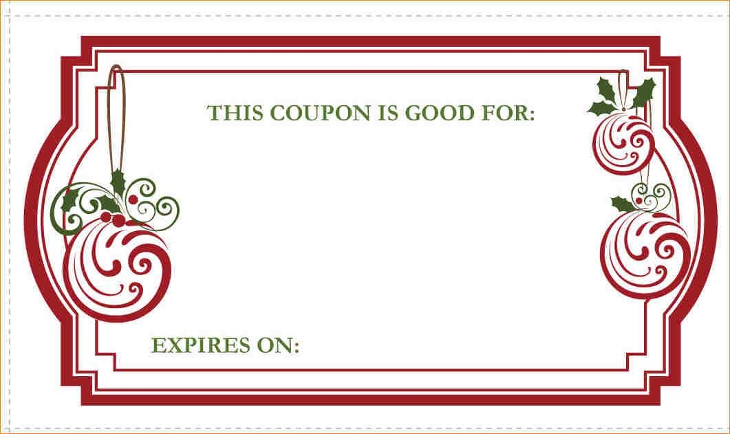 Free Printable Coupon Template Blank Printable New Year Banners