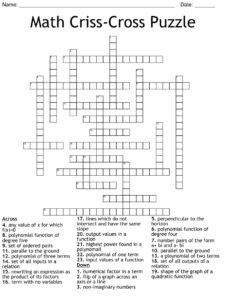 Free Printable Criss Cross Puzzles Printable JD