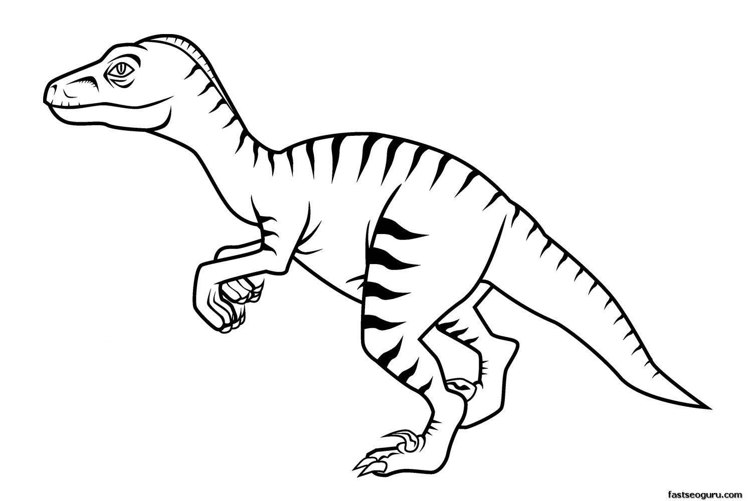 Free Printable Dinosaur Coloring Pages For Kids Dinosaur Coloring 
