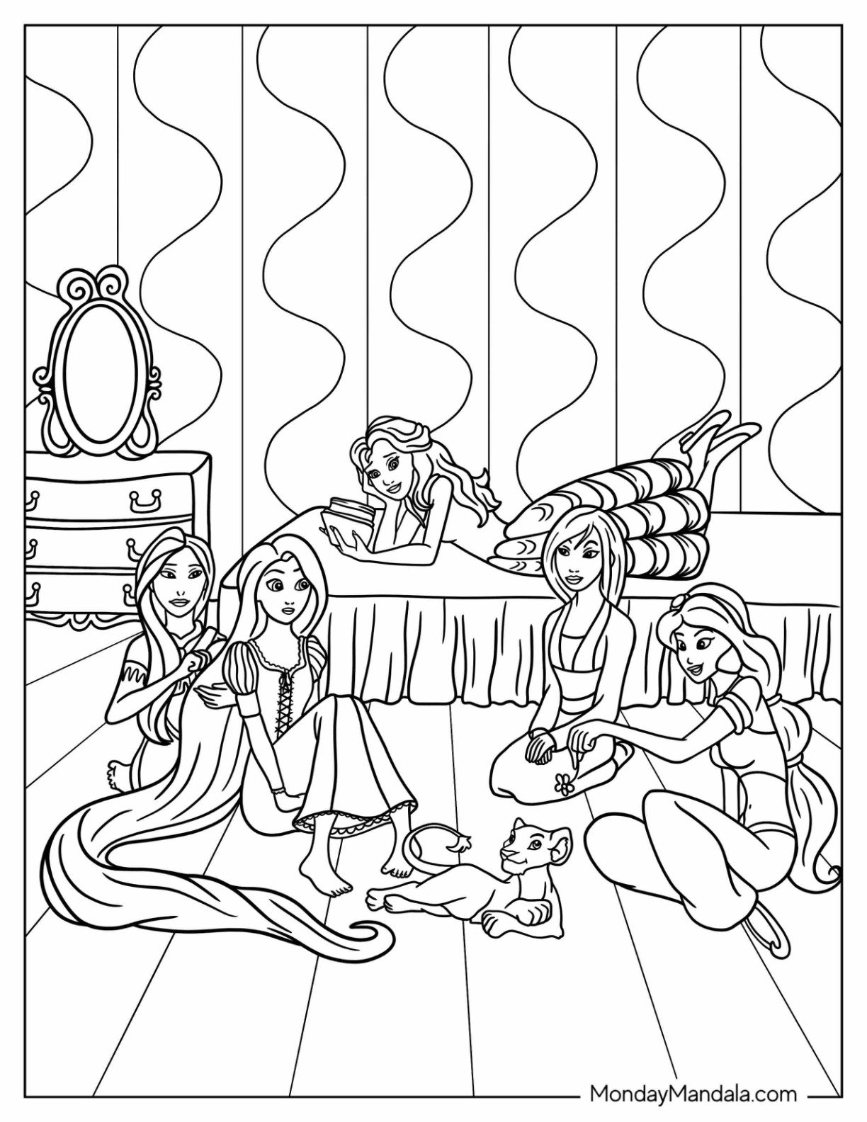Free Printable Disney Princess Coloring Pages For S Infoupdate